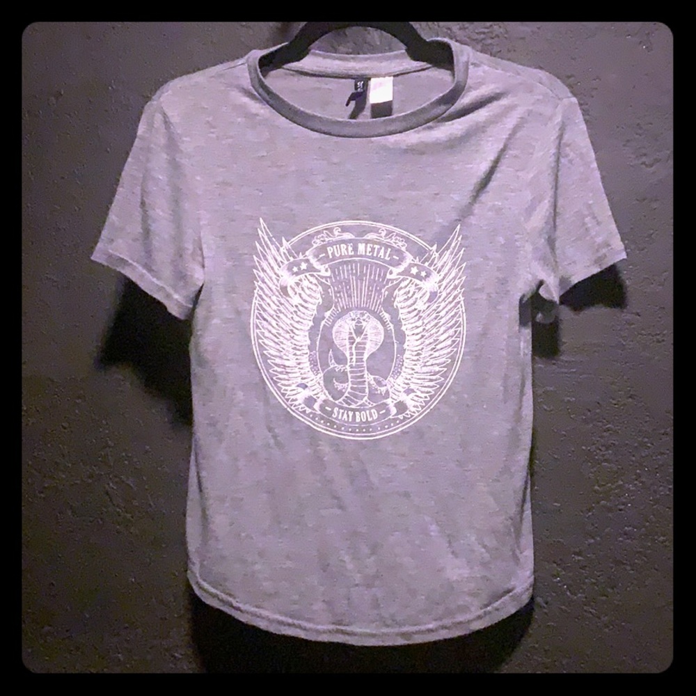 DIVIDED PURE METAL XS tee shirt